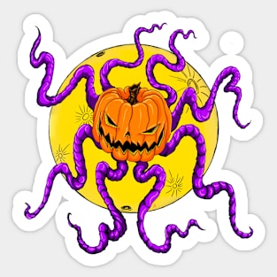 Eight arms of Halloween Sticker